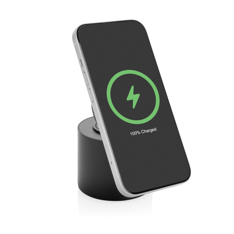 Magpulse 3W reproduktor z rec. plastu RCS s magn. držiakom čierna 2