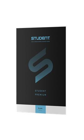 Zošit, A4, čistý, 32 listov, ICO "Student Premium", čierny 2
