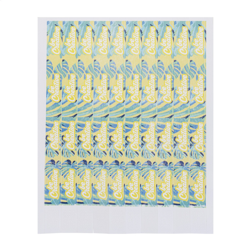 Wristvek Creative náramky z tyveku (10 ks) na zákazku 4