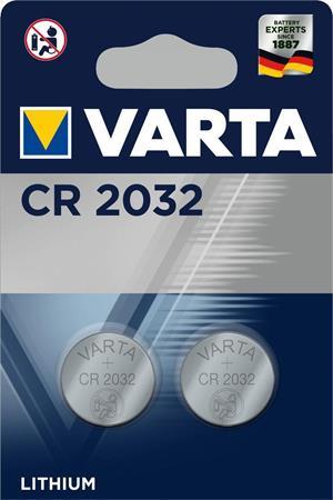 Gombíková batéria, CR2016, 2 ks, VARTA