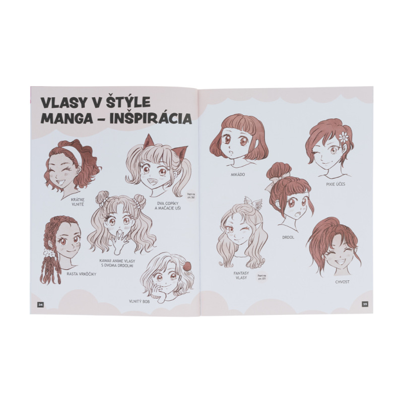 Ako kresliť KAWAII MANGA: POSTAVY – Krok za krokom s MISAKO 4