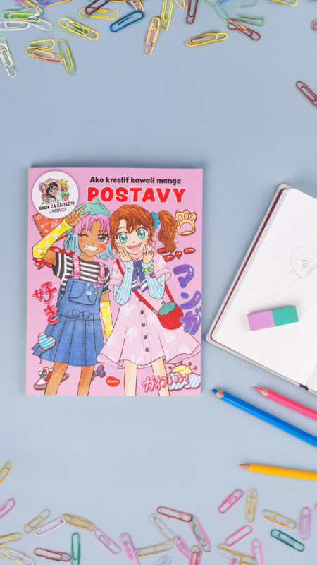 Ako kresliť KAWAII MANGA: POSTAVY – Krok za krokom s MISAKO 6