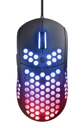 Myš, drôtová, optická, gaming, LED, TRUST "GXT960 Graphin", čierna 3