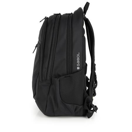 Školská taška, so zipsom, GABOL "Panther", čierna 2