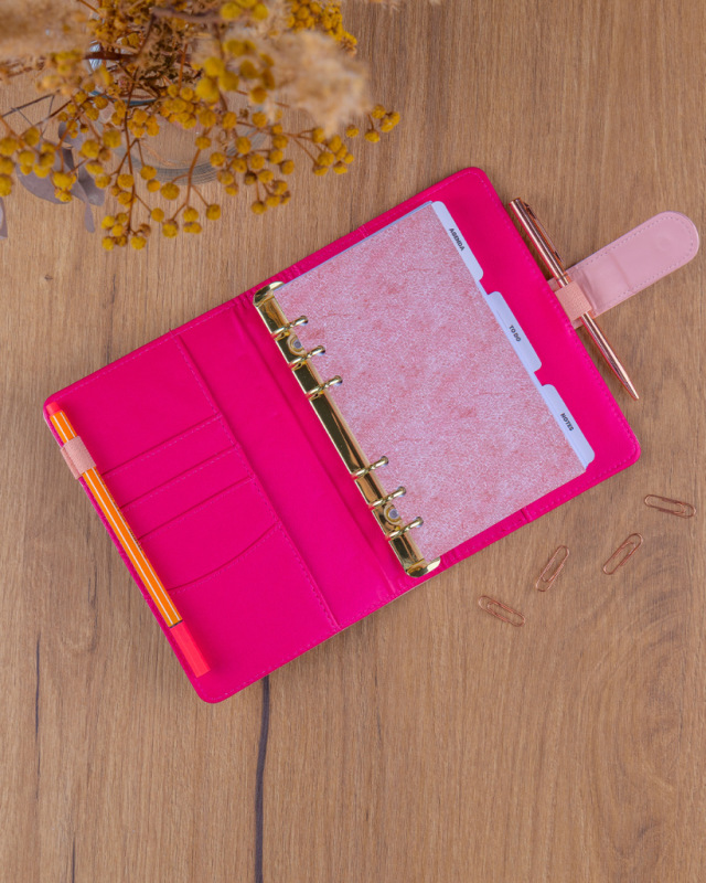 NOTIQUE Refill – Weekly Ring Bound Planner 2027, blush pink, 12,5 x 19 cm 3