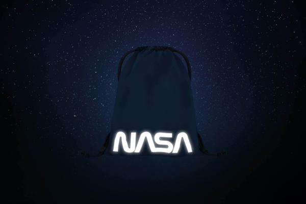 BAAGL Vrecko na obuv NASA modré