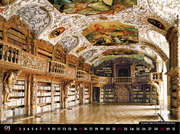 Nástenný kalendár Bibliotheca 2026 4