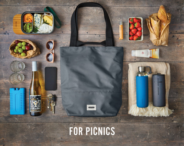 Izolovaná/chladiaca taška 16l Black+Blum sivá 17