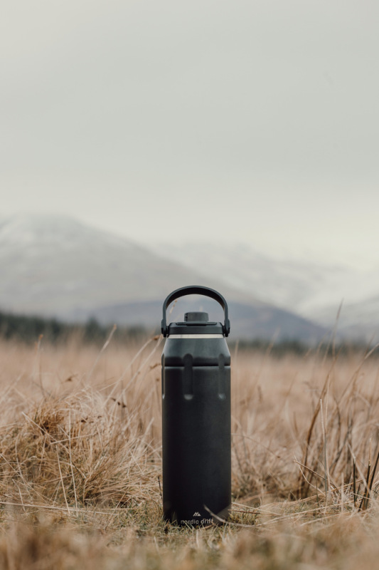 Nordic Drift Trail RCS Izolovaná športová fľaša 940 ml čierna 15