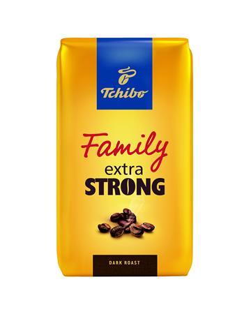 Káva, pražená, zrnková, 1000 g, TCHIBO "Family Extra Strong"