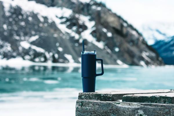 Termohrnček s madlom Tana 900ml z RCS plastu námornícka modrá 10