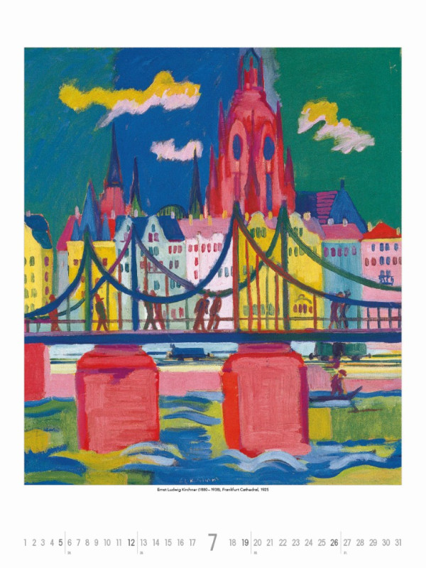 Nástenný kalendár Monet to Klee 2026 7