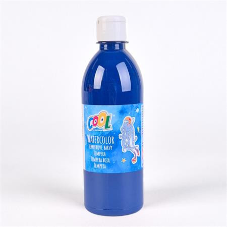 Tempera, COOL BY VICTORIA, 500 ml, modrá 1