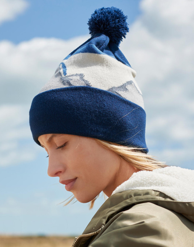 Čiapka s brmbolcom Mountain Peaks Beanie