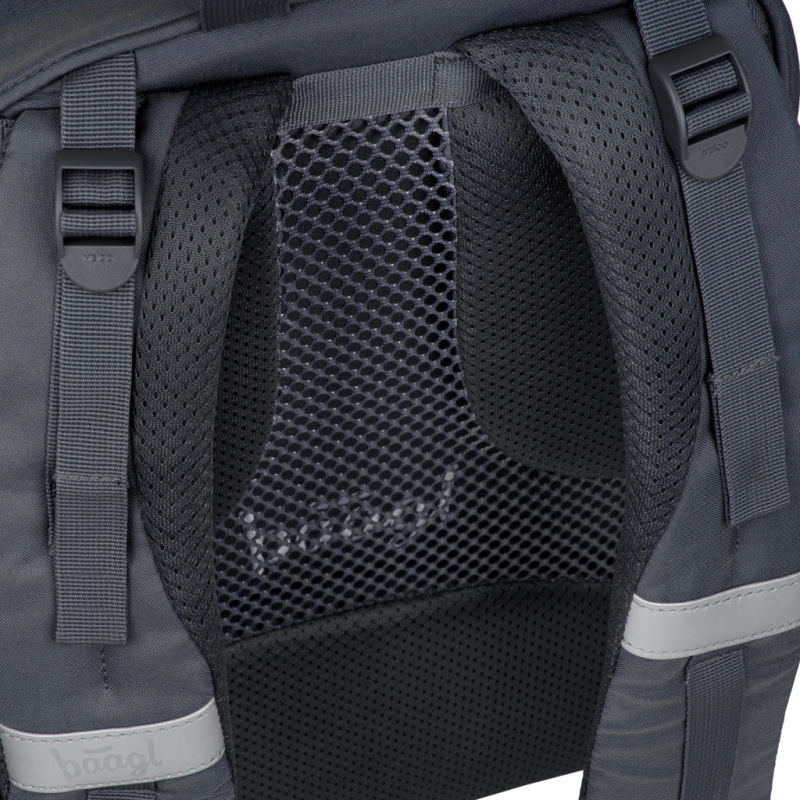 BAAGL Školský batoh Core Logo ružový GRS 8