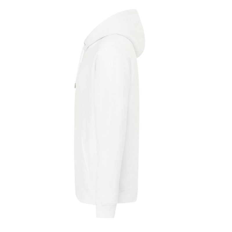 IQONIQ Joshua Unisex mikina s kapucňou z rec. bavlny recycled white S 3
