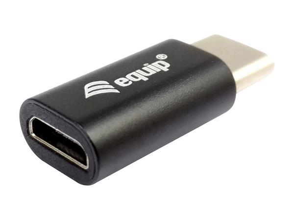 Adaptér, prevodník USB-C-microUSB, EQUIP