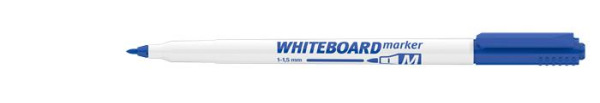 Popisovač na tabule a flipchartové tabule, 1-1,5 mm, kuželový, ICO "Slim M, modrý 2
