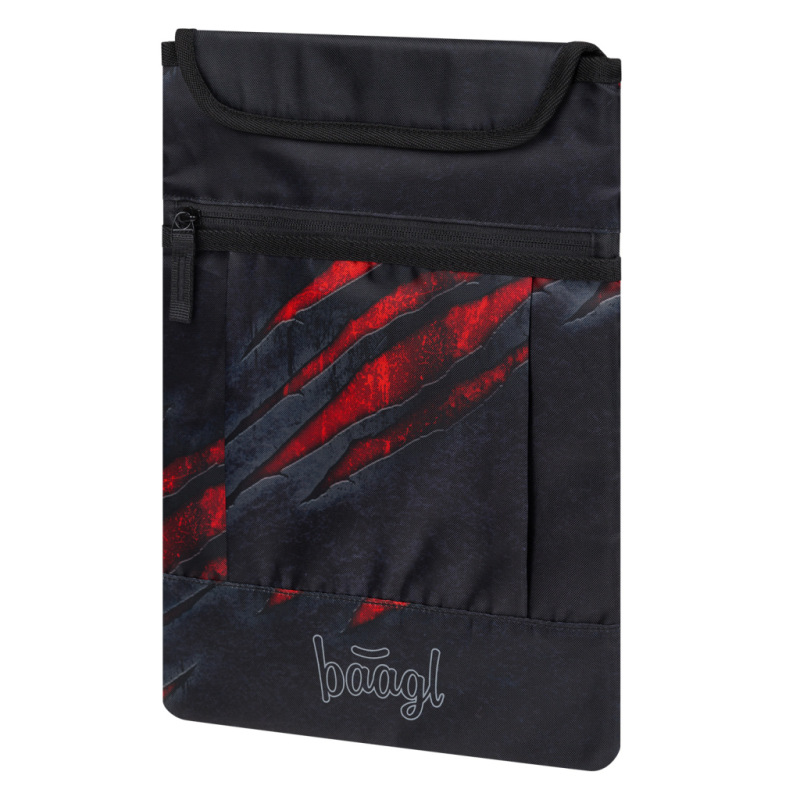 BAAGL SADA 5 Core Láva: batoh, peračník, vrecko, ľadvinka, obal na notebook 15