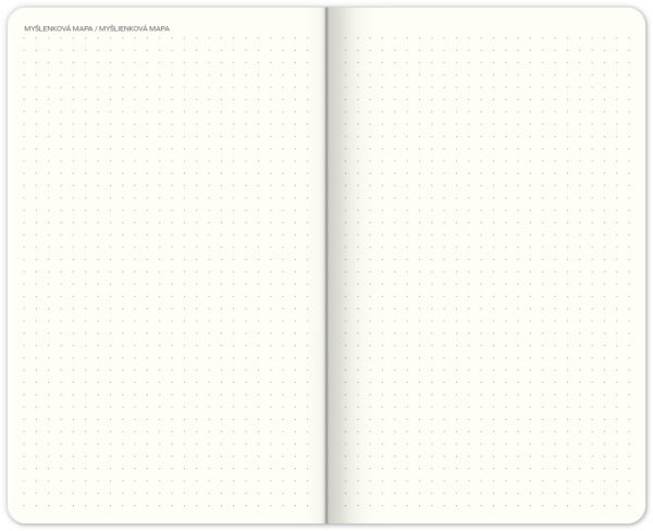 Týždenný nedatovaný diár My Bulelt Planner, 13 × 21 cm CZ/SK 2