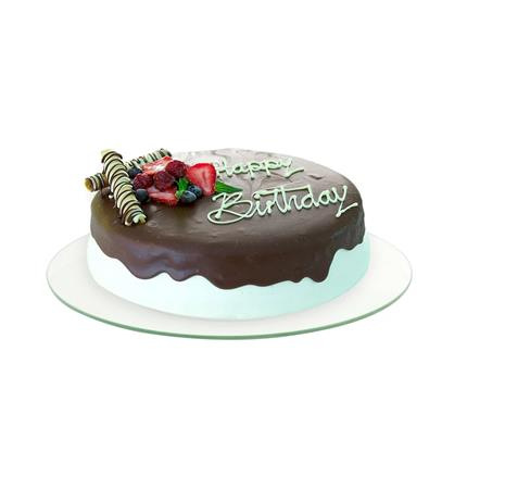 . Servírovací podnos na koláče, torty a sendviče, otočný, sklenený, 34 cm 2