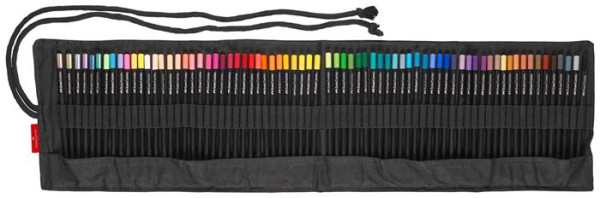 Farebné ceruzky, sada, trojhranné, FABER-CASTELL "Black Edition", 72 rôznych farieb 1