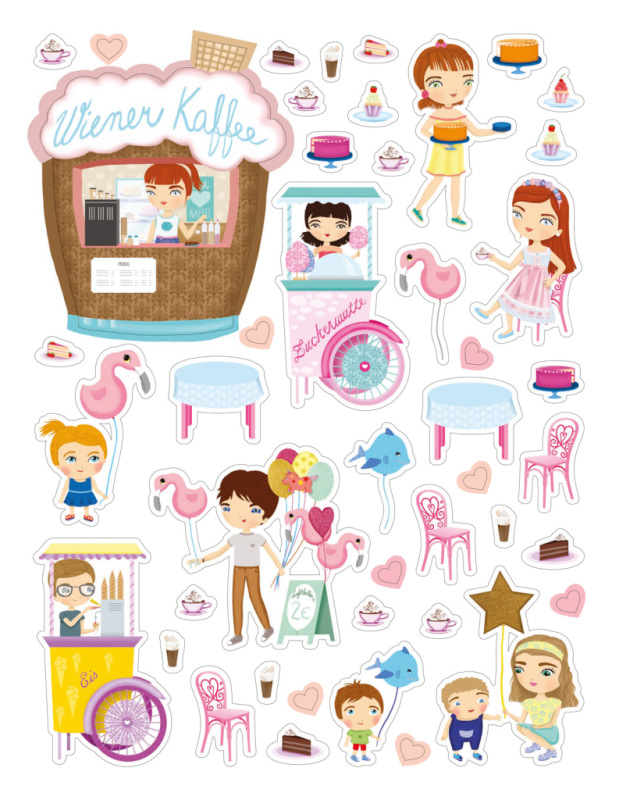 JULIA & VIEDEŇ – Mesto plné samolepiek 5