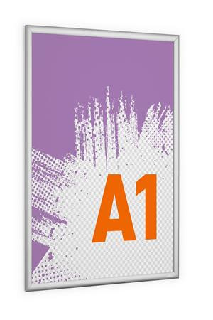 Informačný panel, hliníkový, do exteriéru, A1, DURABLE "Outdoor", strtieborný 4
