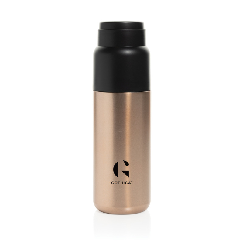 Thermocup RCS termosku z recykl. materiálov s pohárom 500ml bronz 5