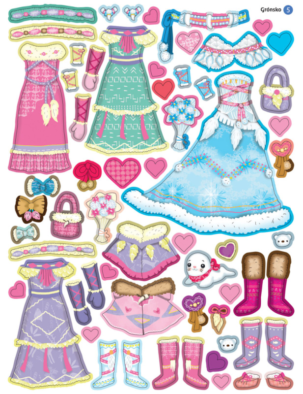 Šaty pre NEVESTY – Kniha samolepiek 8