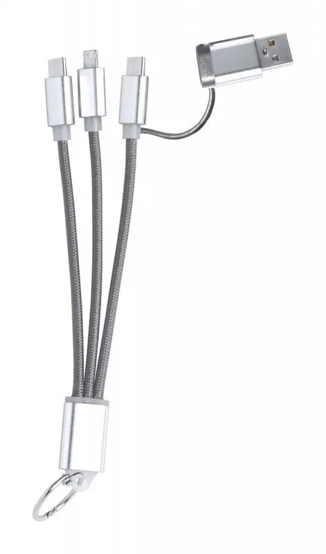 Frecles USB nabíjací kábel na kľúčenke