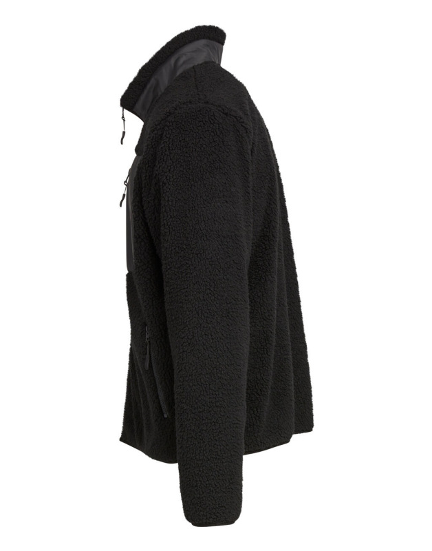 Bondovaná bunda z sherpa látky 10