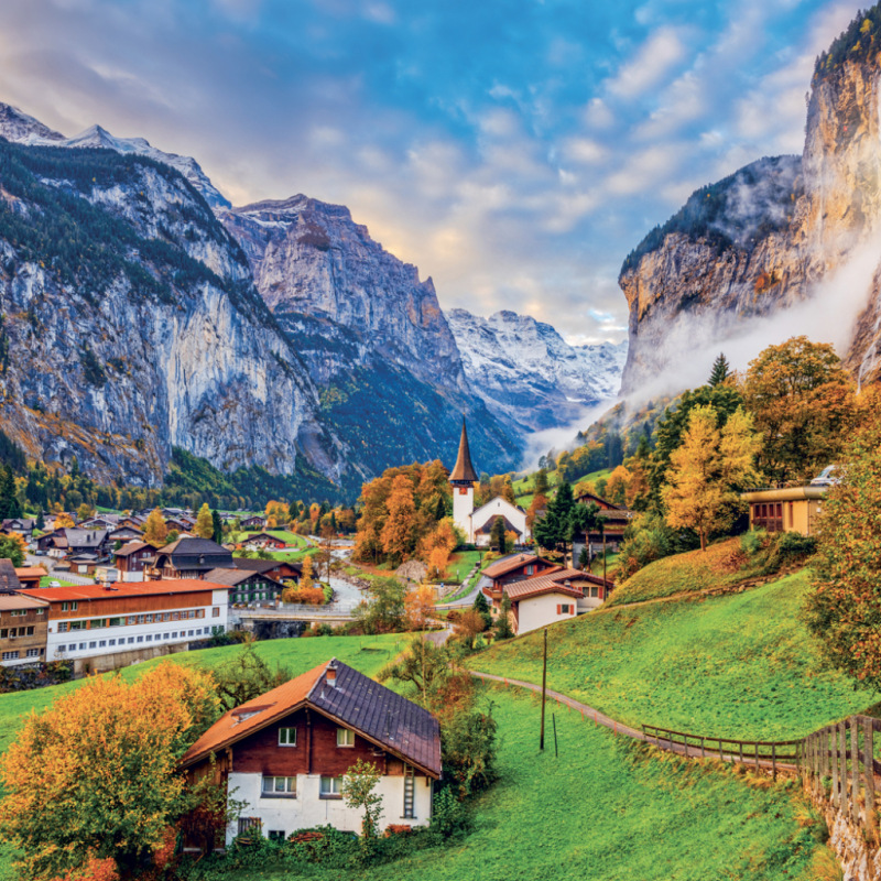 NOTIQUE Grid calendar Alps 2027, 30 x 30 cm 10