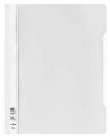Rýchloviazač, PP, A4+, DURABLE, biely
