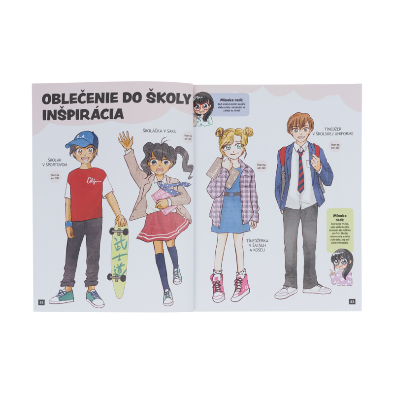Ako kresliť KAWAII MANGA: MÓDA – Krok za krokom s MISAKO 4