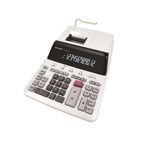 Kalkulačka, s tlačou, 12 miestny displej, 2 farebná tlač, SHARP "CS-2635LW" 1