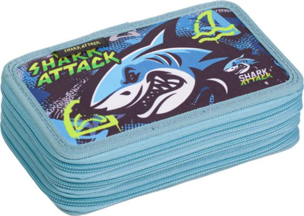 Peračník, 3 poschodový, na zips, LIZZYSULI, "Shark Attack" 1