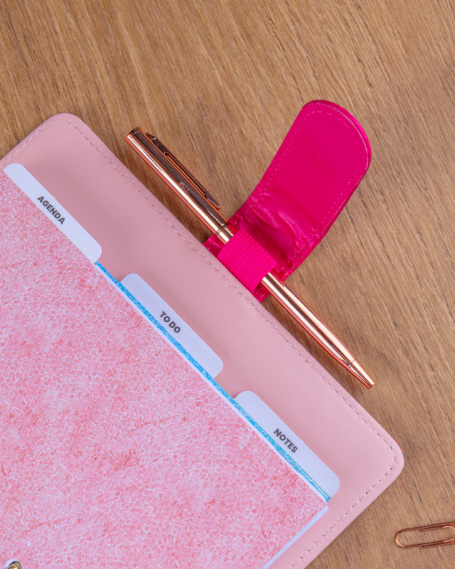 NOTIQUE Refill – Weekly Ring Bound Planner 2027, fuchsia, 12,5 x 19 cm 5