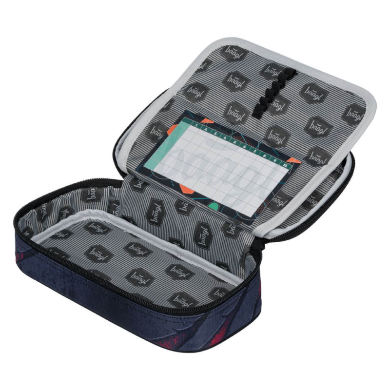 BAAGL SADA 5 Core Láva: batoh, peračník, vrecko, ľadvinka, obal na notebook 10