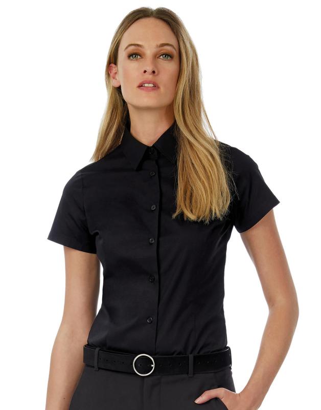 Dámska košeľa Black Tie SSL/women Poplin