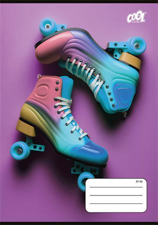 Zošit, A5, štvorčekový, 32 listov, COOL BY VICTORIA "Pop Stars", "27-32" 2