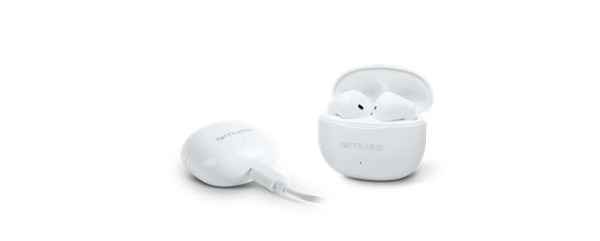 Slúchadlá, bezdrôtové, Bluetooth 5.0, s mikrofónom, MUSE "M-270 TWS" 4