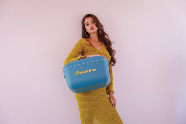 Polarbox Original Large 20L Vintage chladiaci box modrá 4