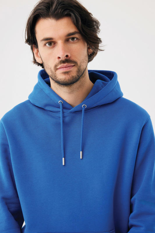 IQONIQ Joshua Unisex mikina s kapucňou z rec. bavlny kráľovská modrá XL 9