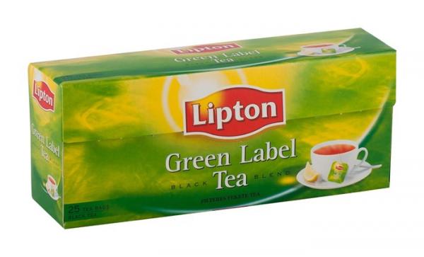 LIPTON Čaj Lipton "green label ", 25 x2 g