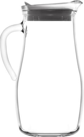 . Sklenený džbán, s vekom, sklo, 1,8 l 1