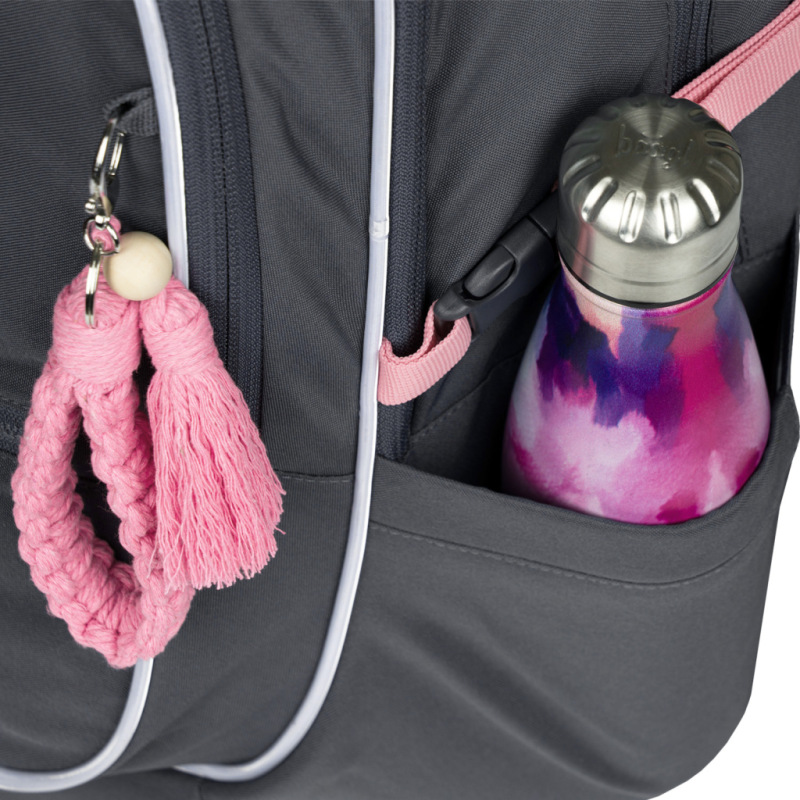 BAAGL Školský batoh Core Logo ružový GRS 5