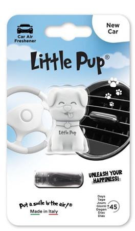 Osviežovač vzduchu do auta, LITTLE PUP "New Car", biely