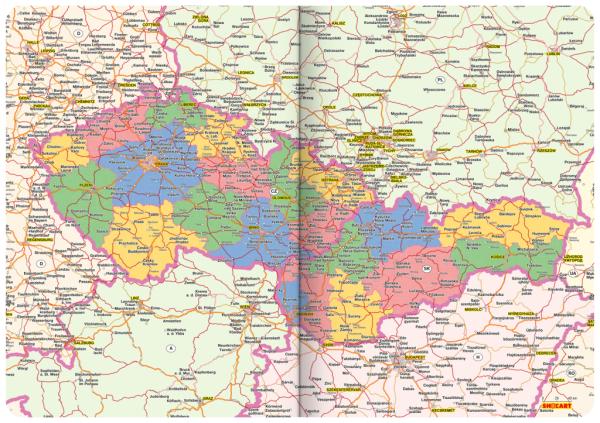 NOTIQUE Týždenný diár Ajax 2025, čierny, 15 x 21 cm