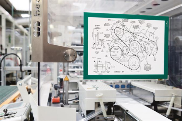 Informačný panel, A4, samolepiaca zadná strana, DURABLE "DURAFRAME®", zelený 5